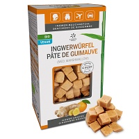 INGWER GINJER Ingwerwürfel Orange - 60g - Ingwer Ginjer Original - Die Kraft der Knolle