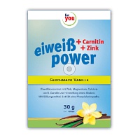 FOR YOU eiweiß power Vanille Portionsbeutel - 30g - Energy-Drinks