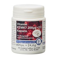 VITAMIN K2 MK7 200 µg+D3 Kapseln - 60Stk