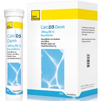 CALCI D3-Denk 1.000 mg/880 I.E. Brausetabletten - 120Stk - Vitamine