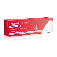 HEPARIN AXICUR 30.000 I.E. Gel - 100g - Schmerzen