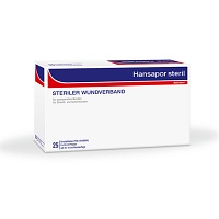 HANSAPOR steril Wundverband 10x15 cm - 25Stk - Sterile Pflaster