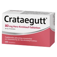 CRATAEGUTT 80 mg Herz-Kreislauf-Tabletten - 100Stk