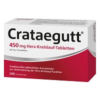 CRATAEGUTT 450 mg Herz-Kreislauf-Tabletten - 100Stk - Herzkraft stärken