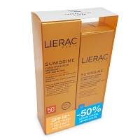 LIERAC Sunissime Set Gesicht LSF 50+ 40ml+30ml - 1Packungen