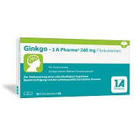 GINKGO-1A Pharma 240 mg Filmtabletten - 30Stk