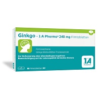 GINKGO-1A Pharma 240 mg Filmtabletten - 60Stk
