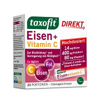 TAXOFIT Eisen+Folsäure Direkt Granulat - 20Stk