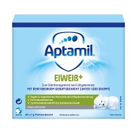 APTAMIL Eiweiss+ Pulver - 50X1g - Babynahrung