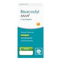 BISACODYL AIWA 5 mg Dragees - 40Stk