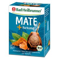 BAD HEILBRUNNER Bio Mate+Kurkuma Tee Filterbeutel - 15Stk