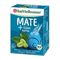 BAD HEILBRUNNER Bio Mate+grüner Kaffee Tee Fbtl. - 15Stk