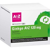 GINKGO AbZ 120 mg Filmtabletten - 120Stk - SONDERANGEBOTE