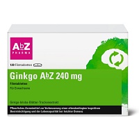 GINKGO AbZ 240 mg Filmtabletten - 120Stk - Stärkung für das Gedächtnis