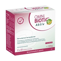 OMNI BiOTiC Aktiv Pulver - 2X60g - Magen, Darm & Leber