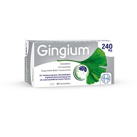 GINGIUM 240 mg Filmtabletten - 80Stk - Herz, Kreislauf & Nieren