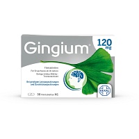 GINGIUM 120 mg Filmtabletten - 30Stk - Herz, Kreislauf & Nieren