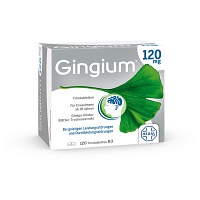GINGIUM 120 mg Filmtabletten - 120Stk - Herz, Kreislauf & Nieren