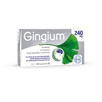 GINGIUM 240 mg Filmtabletten - 60Stk - Herz, Kreislauf & Nieren