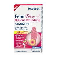 TETESEPT Femi Blase Blasenentzündung Mannose Btl. - 8Stk