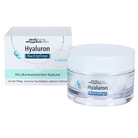 HYALURON NACHTPFLEGE legere Creme im Tiegel - 50ml - Normale- & Mischhaut
