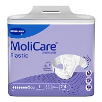 MOLICARE Premium Elastic Slip 8 Tropfen Gr.L - 24Stk