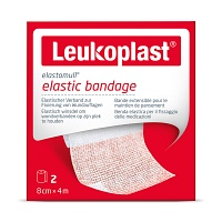 LEUKOPLAST Elastomull Fixierb.elast.8 cmx4 m - 2Stk