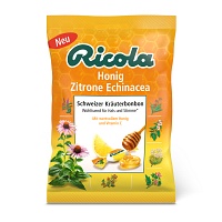 RICOLA m.Z.Beutel Echinacea Honig Zitrone Bonbons - 75g