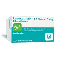 LEVOCETIRIZIN-1A Pharma 5 mg Filmtabletten - 100Stk