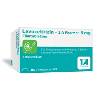 LEVOCETIRIZIN-1A Pharma 5 mg Filmtabletten - 100Stk