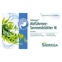 SIDROGA Abführtee-Sennesblätter N Filterbeutel - 20X1.0g