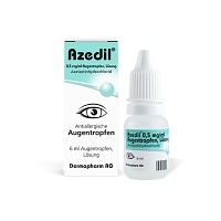 AZEDIL 0,5 mg/ml Augentropfen Lösung - 6ml - Augenpräparate