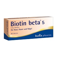 BIOTIN BETA 5 Tabletten - 30Stk