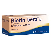 BIOTIN BETA 5 Tabletten - 90Stk