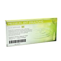 PRESSELIN-Jekt Erkältung Ampullen - 10X1ml