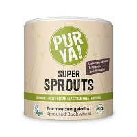 PURYA Super Sprouts Bio Buchweizen gekeimt Pulver - 220g