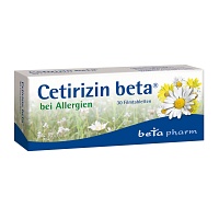 CETIRIZIN beta Filmtabletten - 30Stk