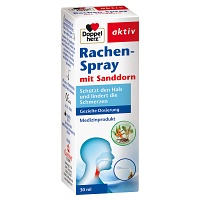 DOPPELHERZ Rachen-Spray mit Sanddorn - 30ml - Erkältung