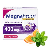 MAGNETRANS duo-aktiv 400 mg Sticks - 50Stk - Magnetrans