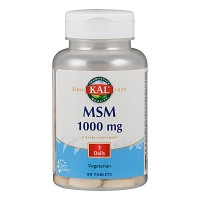 MSM 1000 mg Tabletten - 80Stk - Für Haut, Haare & Knochen