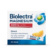 BIOLECTRA Magnesium 400 mg ultra Direct Orange - 60Stk