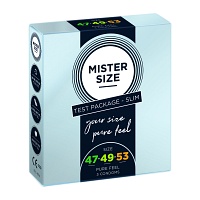 MISTER Size Probierpackung 47-49-53 Kondome - 3Stk