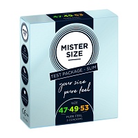 MISTER SIZE Probierpackung 47-49-53 Kondome - 3Stk