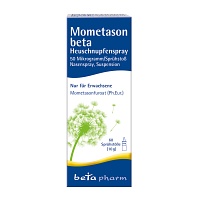 MOMETASON beta Heuschnupfenspray 50µg/Sp.60 Sp.St - 10g