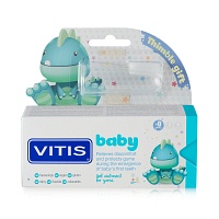 VITIS Baby Gel+Fingerzahnbürste Zahngel - 30ml