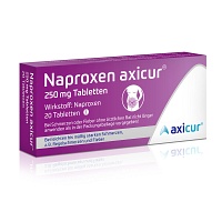 NAPROXEN axicur 250 mg Tabletten - 20Stk - Für Sie