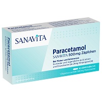 PARACETAMOL SANAViTA 500 mg Zäpfchen - 10Stk