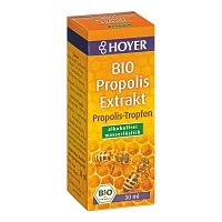 HOYER Propolis Extrakt Bio alkoholfrei wasserlösl. - 30ml