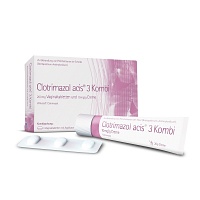 CLOTRIMAZOL acis 3 Kombipackung - 1Stk - Vaginalpilzinfektion
