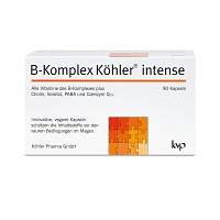 B-KOMPLEX Köhler intense Kapseln - 90Stk - Vegan